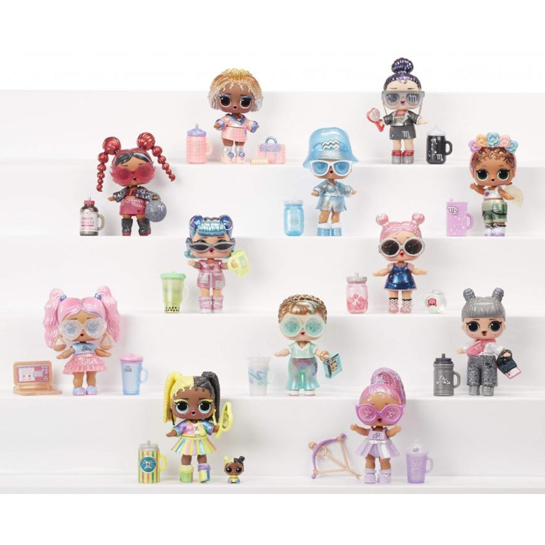 Buy LOL Surprise Present Surprise Series 2 Glitter Shimmer Star Sign Themed Doll with 8 Surprises | Yallatoys.com
