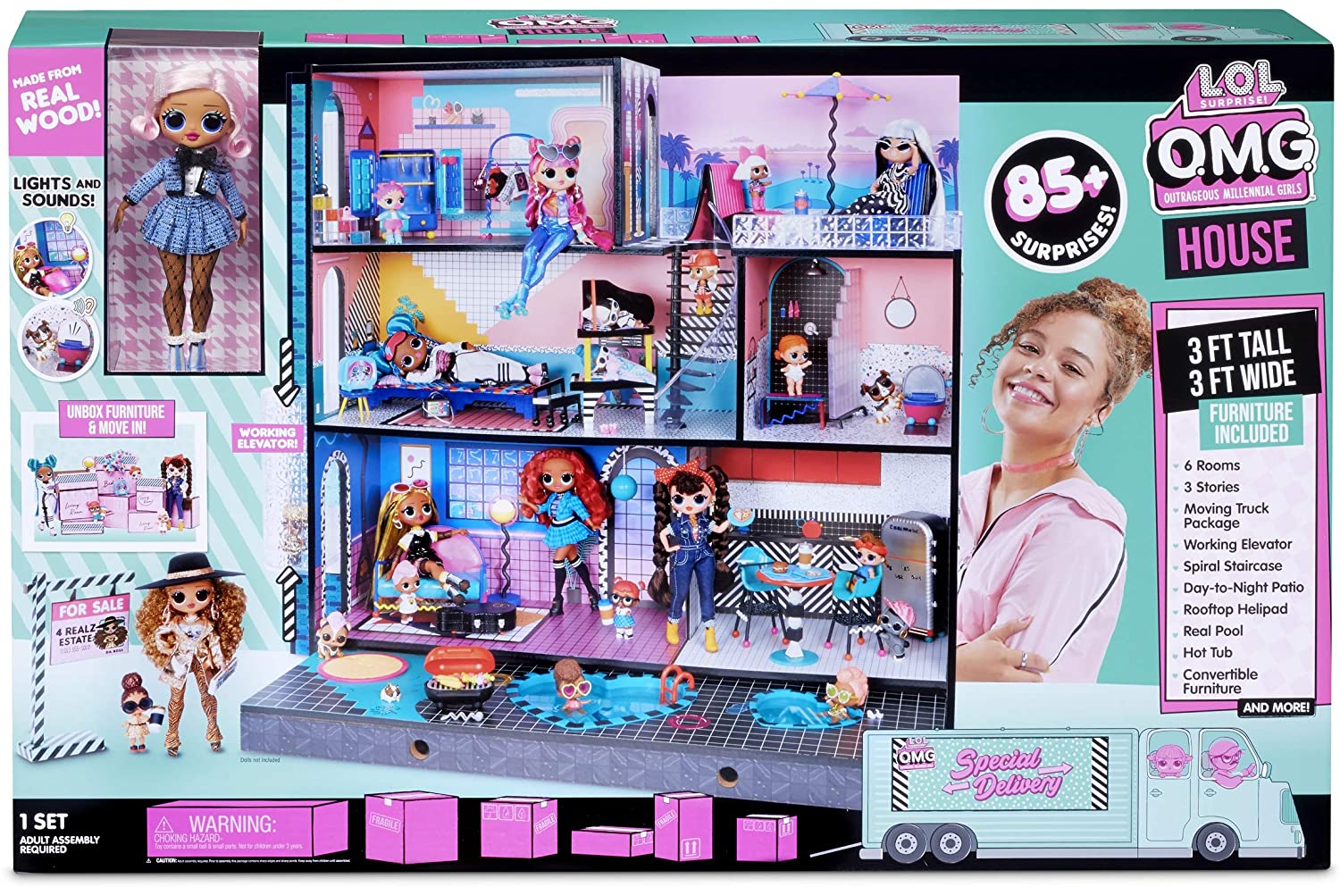 Buy LOL Surprise Omg House with Doll | Yallatoys.com