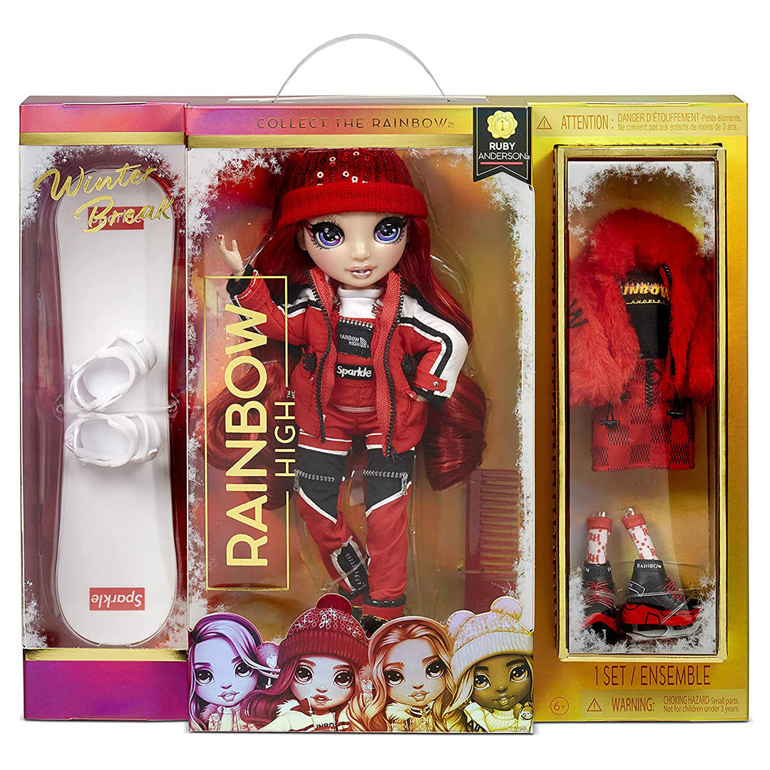 Buy Rainbow High Fashion Winter Break Doll Ruby Anderson | Yallatoys.com