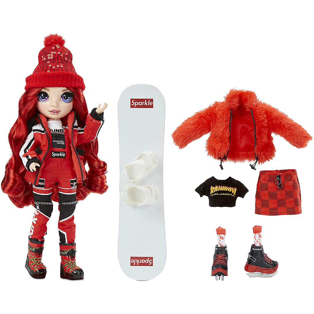 Buy Rainbow High Fashion Winter Break Doll Ruby Anderson | Yallatoys.com