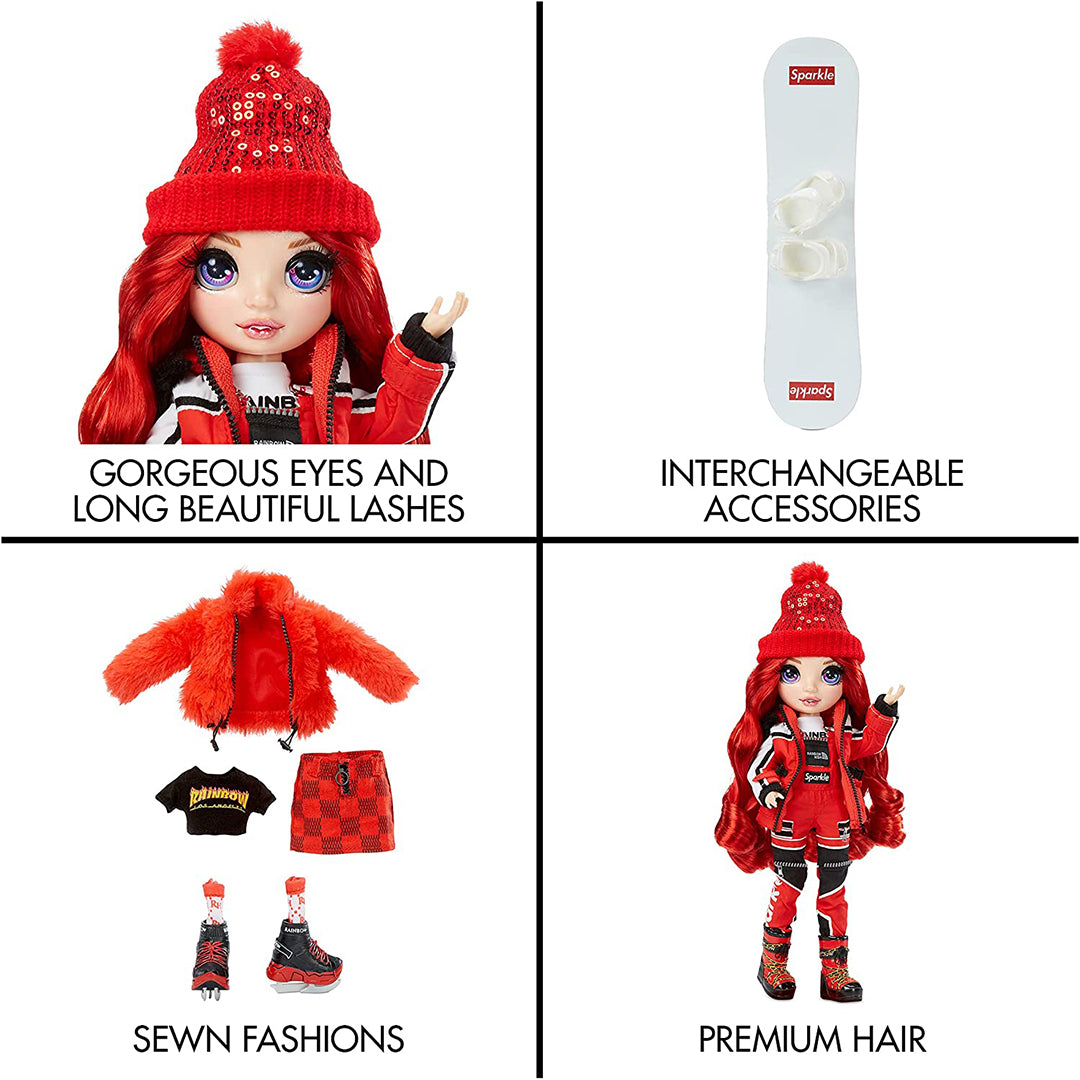Buy Rainbow High Fashion Winter Break Doll Ruby Anderson | Yallatoys.com