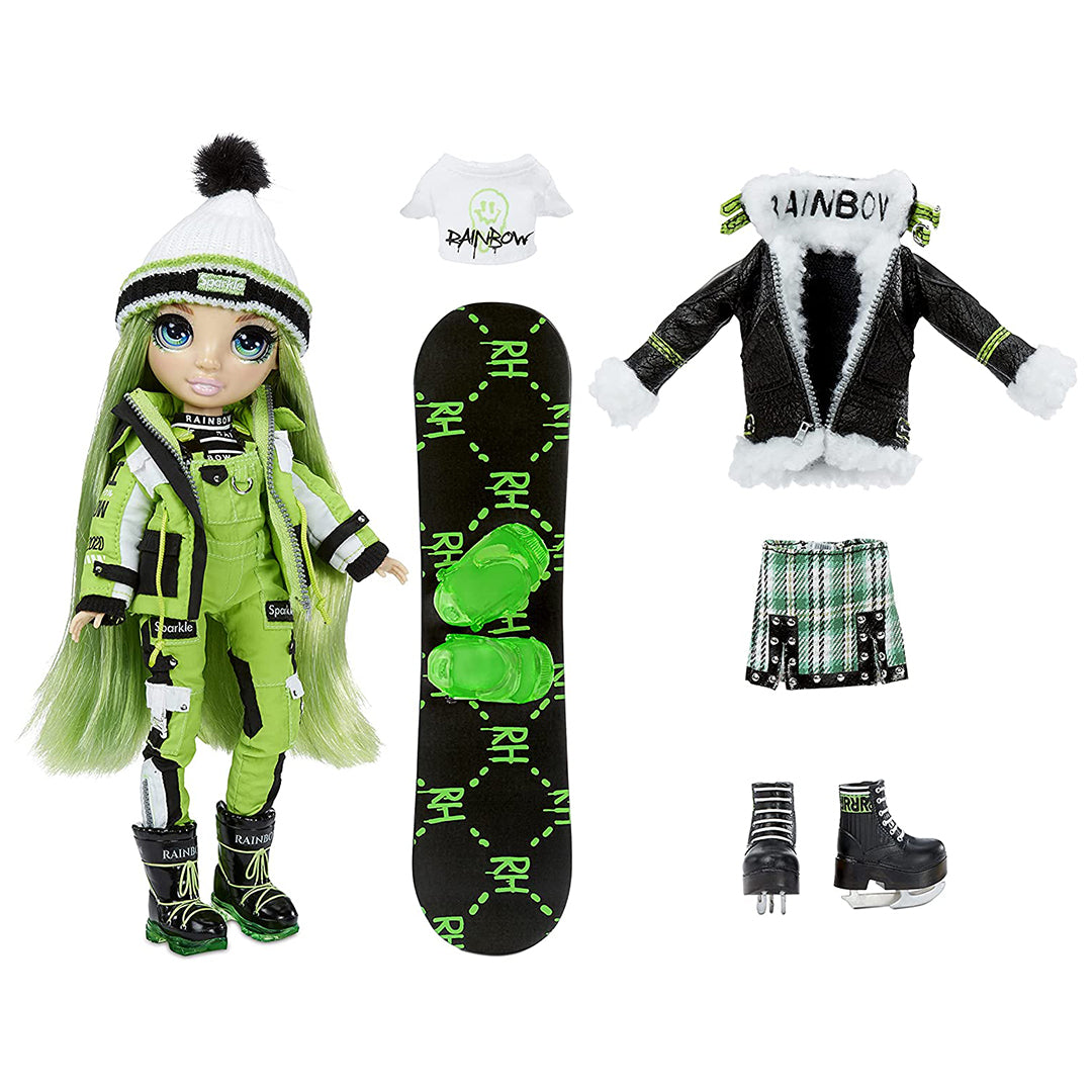 Buy Rainbow High Fashion Winter Break Doll Jade Hunter | Yallatoys.com
