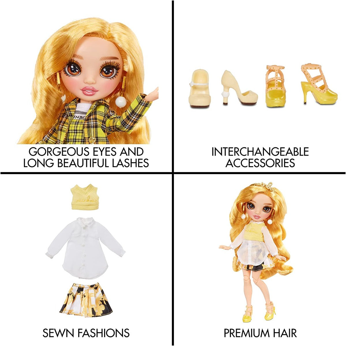 Buy Rainbow High Series 3 Sheryl Meyer Fashion Doll Marigold | Yallatoys.com