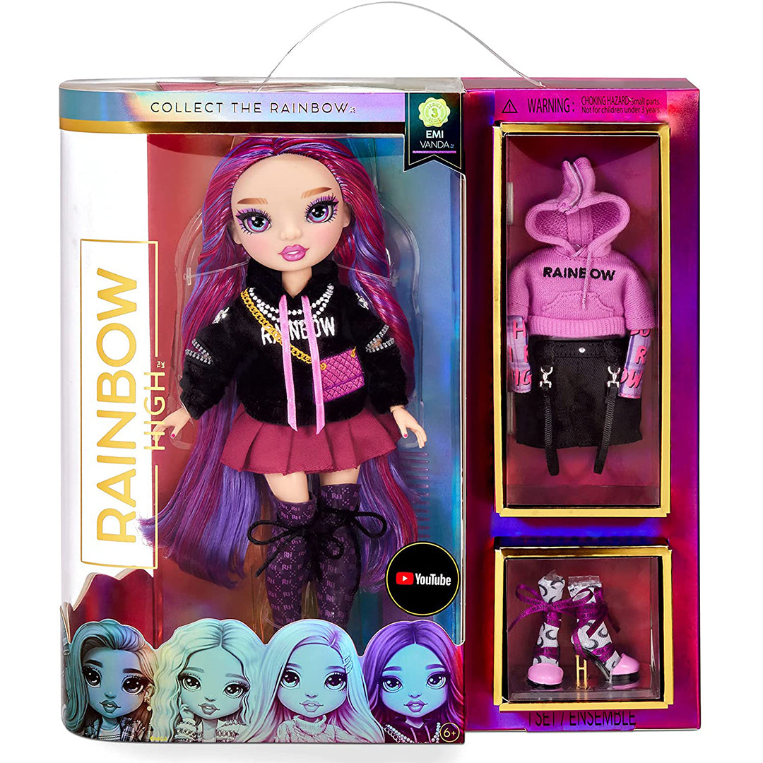 Buy Rainbow High Series 3 EMI Vanda Fashion Doll Orchid | Yallatoys.com