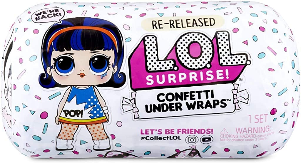 Buy LOL Surprise Confetti Under Wraps Series 2 (Sold Separately Subject To Availability) | Yallatoys.com