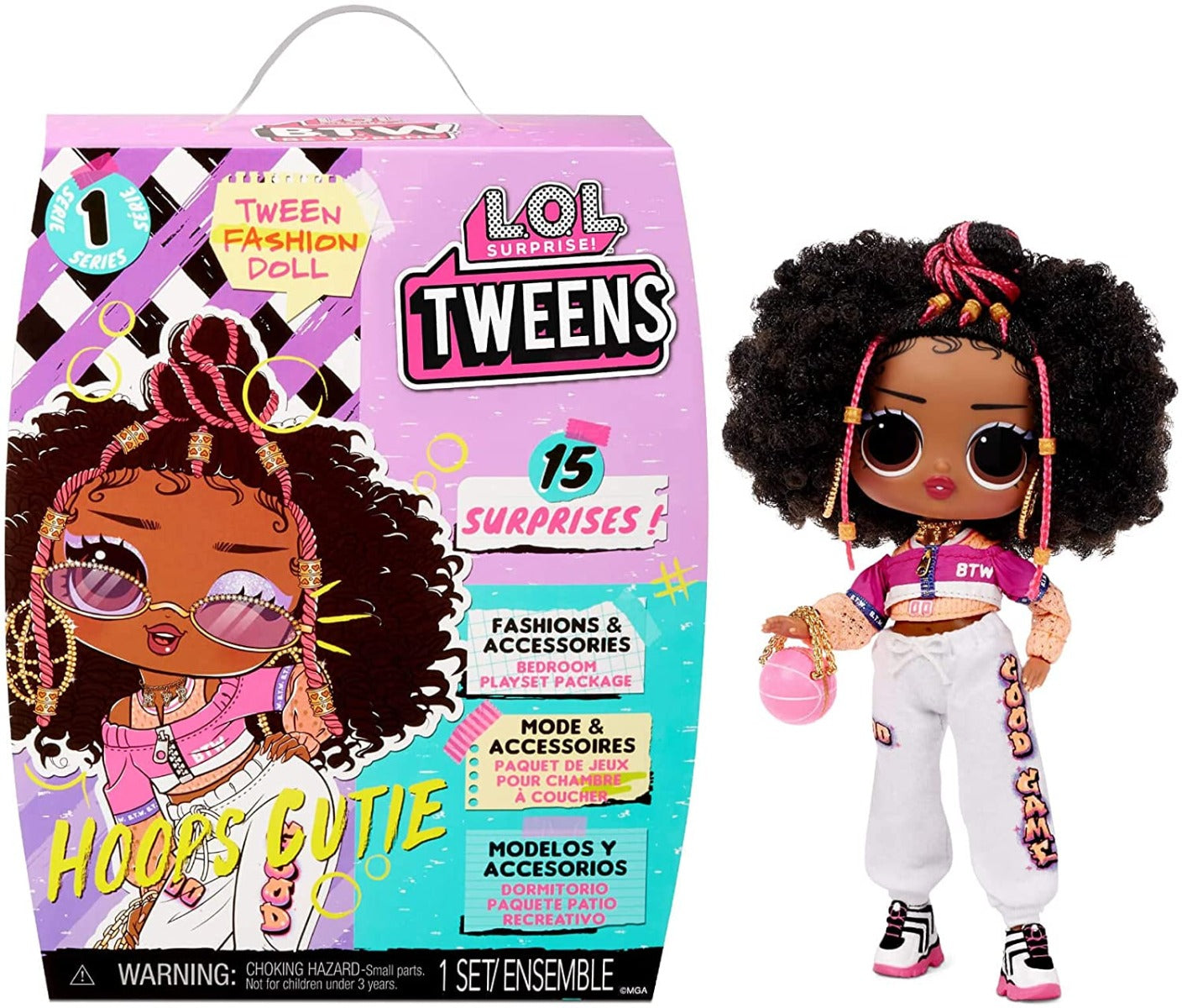 Buy LOL Surprise Tweens Fashion Doll Hoops Cutie | Yallatoys.com