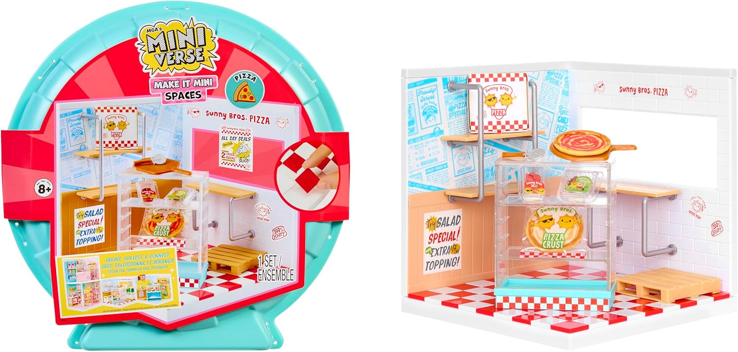 Buy Miniverse Make It Mini Spaces Pizza Shop | Yallatoys.com
