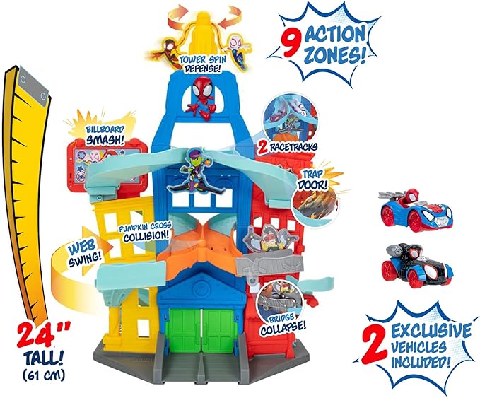Buy Marvel Spidey and His Amazing Friends City Track Set | Yallatoys.com
