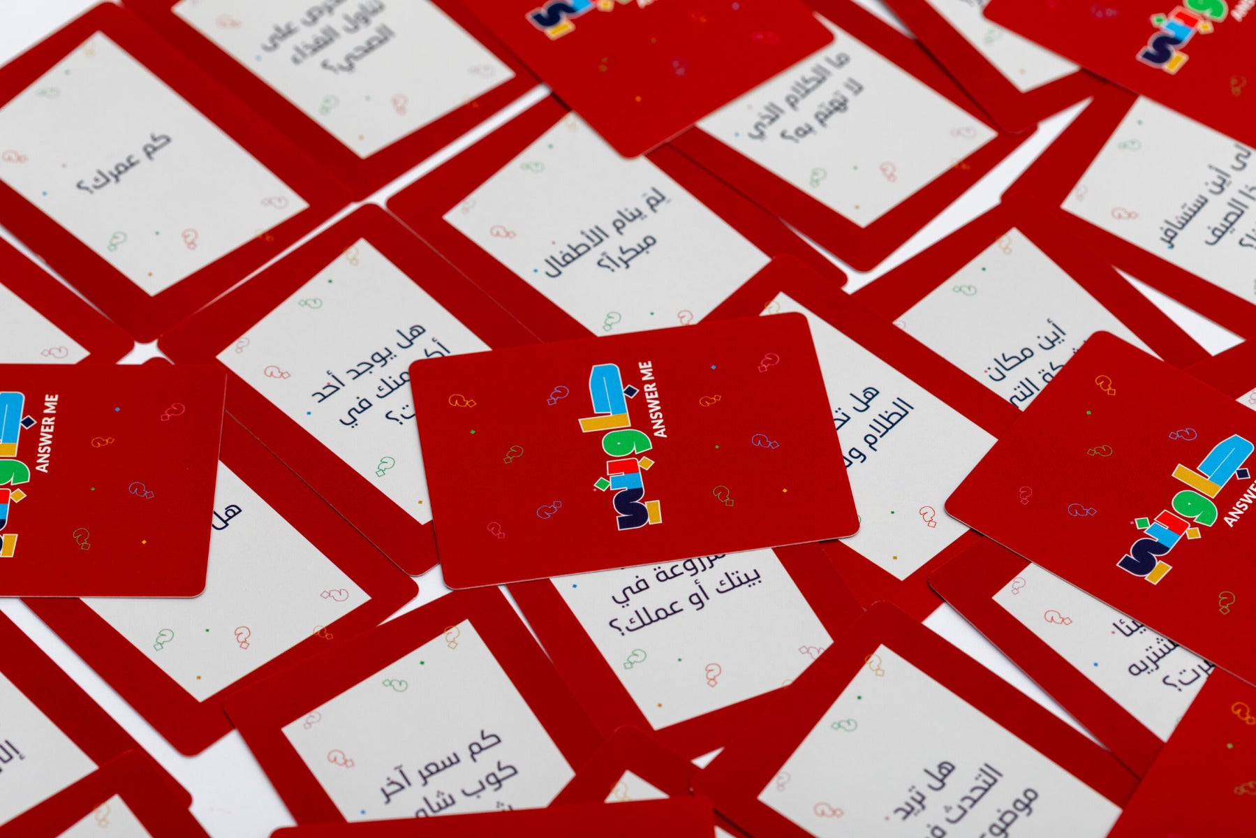 Buy Answer Me Card Game Arabic Version | Yallatoys.com