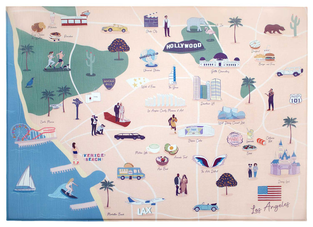 Buy Milk It Baby Los Angeles Play Mat | Yallatoys.com