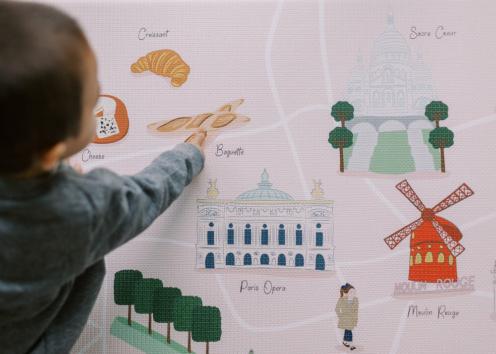 Milk It Baby Paris Play Mat