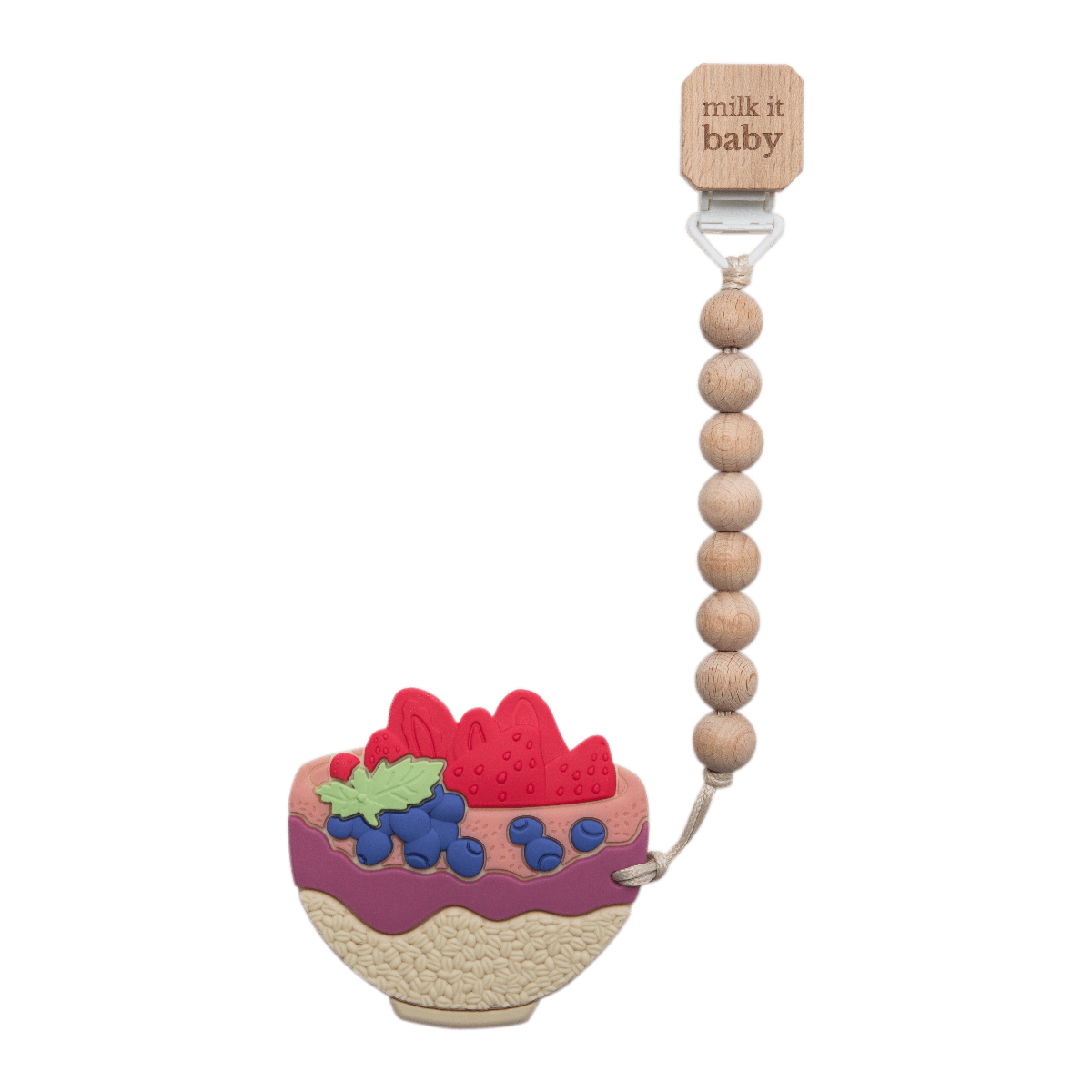 Milk It Baby Acai You Later Teether Milk It Baby Yallatoys