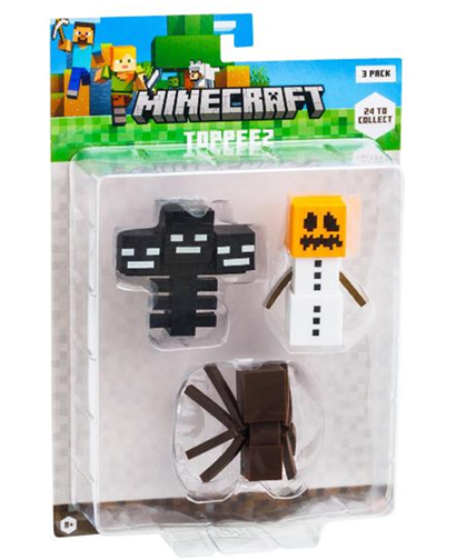 Buy Mincecraft 3D Toppeez (Sold Separately Subject to availability) | Yallatoys.com