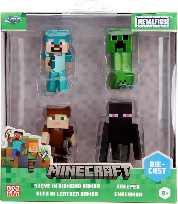 Buy Jada Minecraft 2.5 Inch 4 Pack Wave 3 | Yallatoys.com