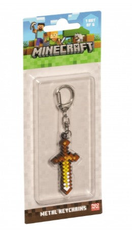 Buy Minecraft Metal Keychains (Sold Separately Subject to availability) | Yallatoys.com