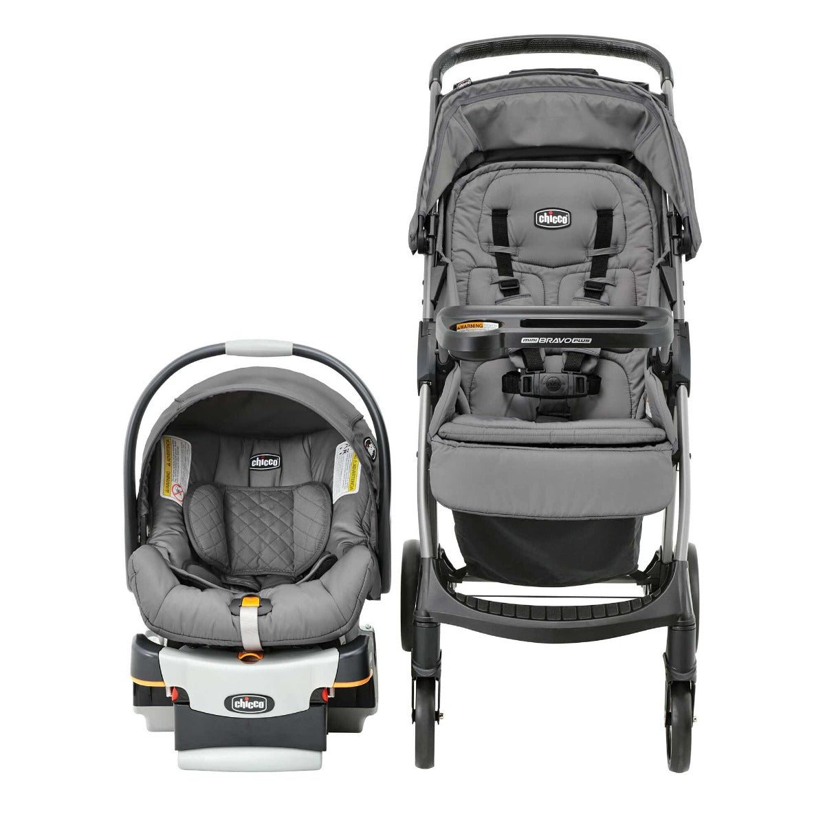 Chicco Mini Bravo Plus Travel System - Slate Chicco Yallatoys