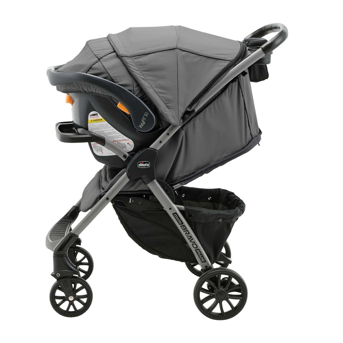 Chicco Mini Bravo Plus Travel System - Slate Chicco Yallatoys