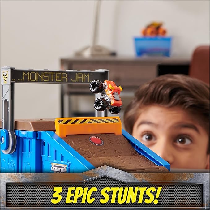 Buy Monster Jam Mini Flip & Go Playset | Yallatoys.com
