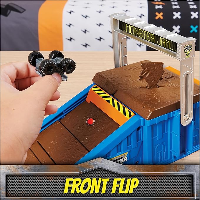 Buy Monster Jam Mini Flip & Go Playset | Yallatoys.com
