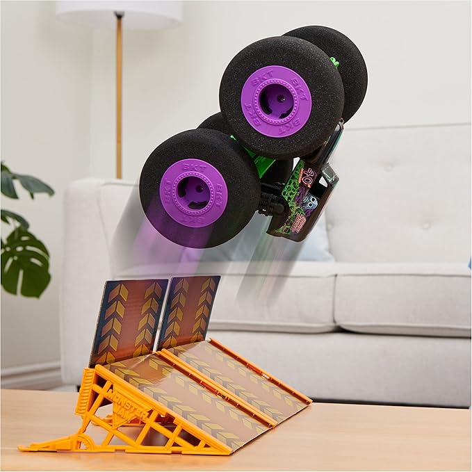 Buy Monster Jam Remote Control Ramp Champ Grave Digger Vehicle | Yallatoys.com