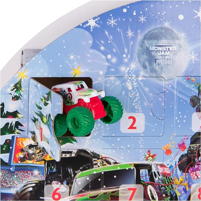 Buy Monster Jam Mini Advent Calendar | Yallatoys.com