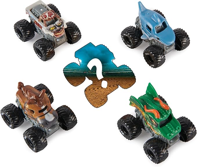 Buy Monster Jam Mini Scale Vehicles 5pcs (Sold Separately Subject to Availability) | Yallatoys.com