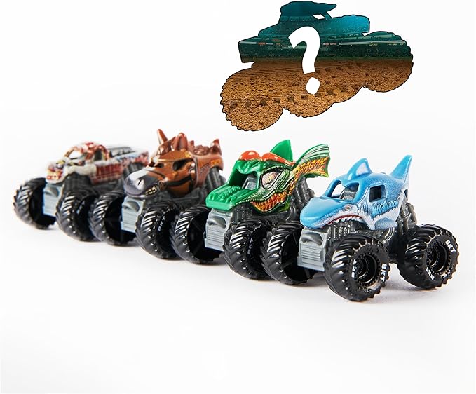 Buy Monster Jam Mini Scale Vehicles 5pcs (Sold Separately Subject to Availability) | Yallatoys.com