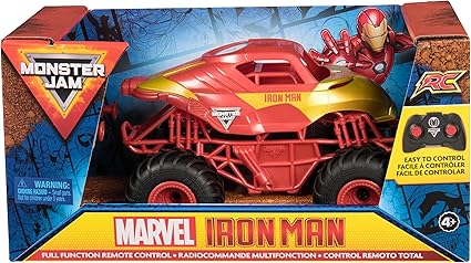 Buy Monster Jam Remote Control Marvel Iron Man Monster Truck | Yallatoys.com