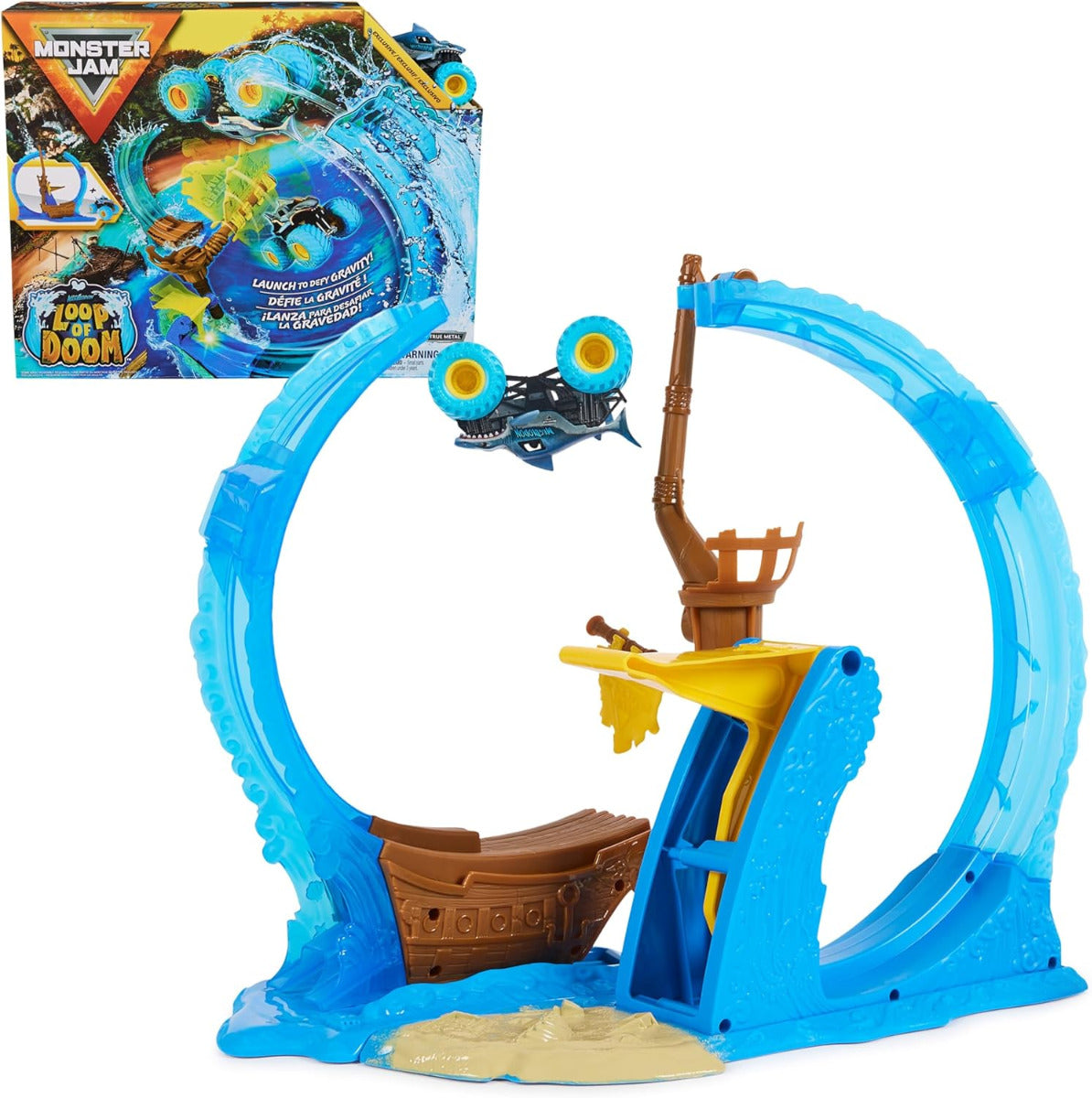Buy Monster Jam 1:64 Stunt Playset | Yallatoys.com