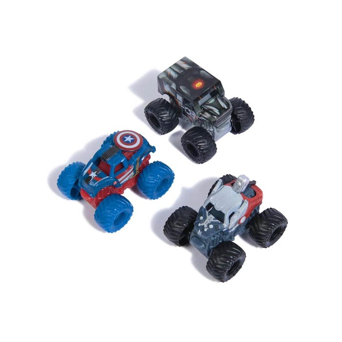 Buy Monster Jam Mini Marvel Bundle (Sold Separately Subject to availability) | Yallatoys.com