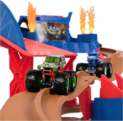 Buy Monster Jam Super Charger Speedway Playset | Yallatoys.com