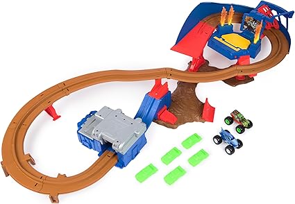 Buy Monster Jam Super Charger Speedway Playset | Yallatoys.com