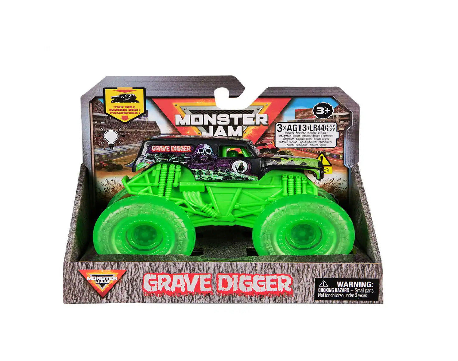 Buy Monster Jam Vehicle with Light Up Wheels (Sold Separately Subject To Availability) | Yallatoys.com