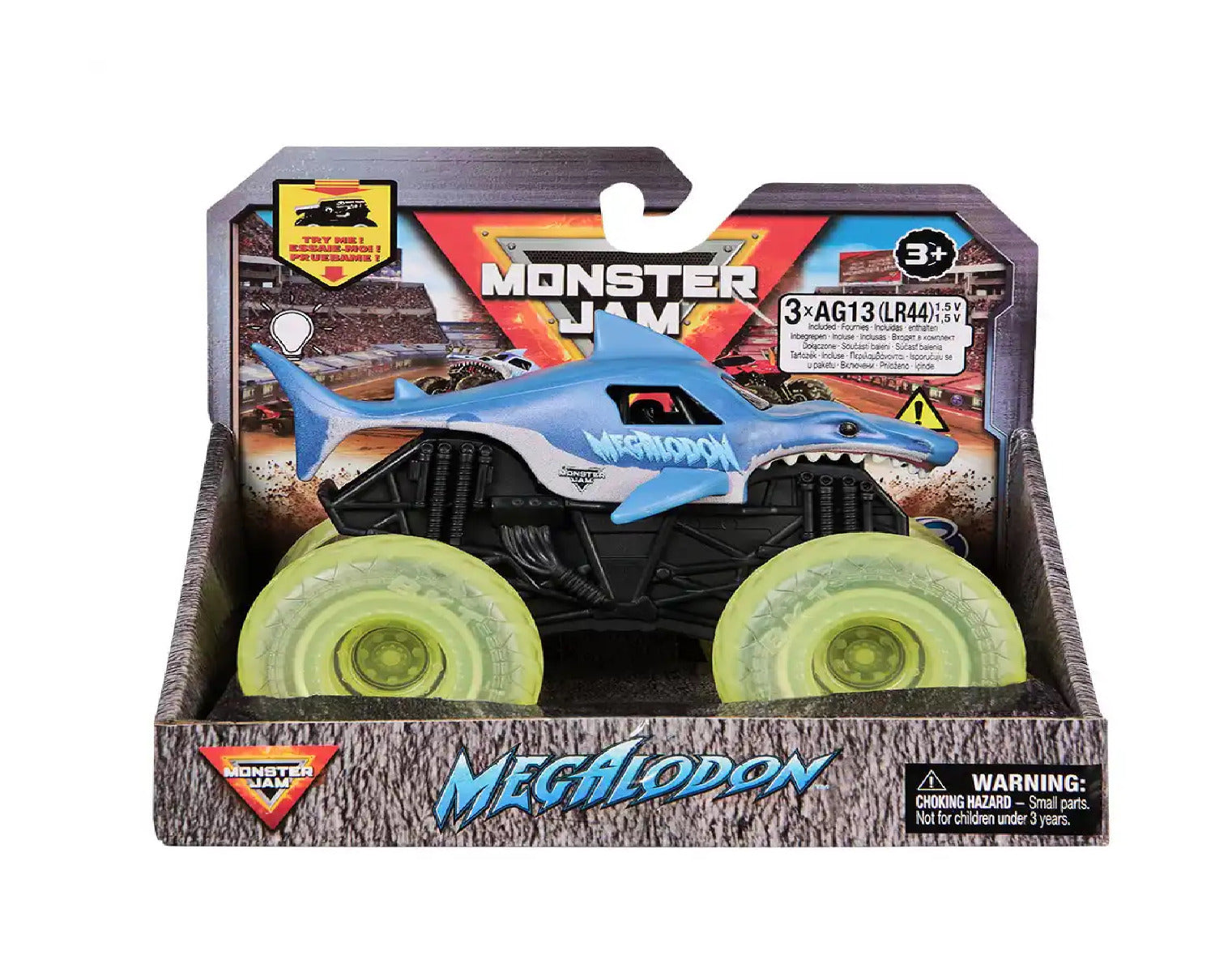 Buy Monster Jam Vehicle with Light Up Wheels (Sold Separately Subject To Availability) | Yallatoys.com