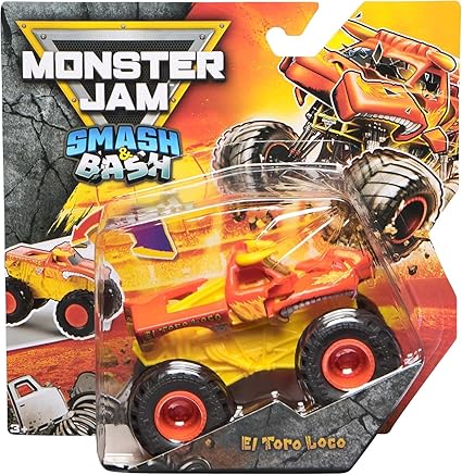 Buy Monster Jam Smash and Bash Megalodon 1:64 Monster Truck (Sold Seprately Subjected to Availability) | Yallatoys.com