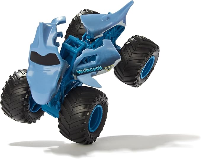 Buy Monster Jam Smash and Bash Megalodon 1:64 Monster Truck (Sold Seprately Subjected to Availability) | Yallatoys.com