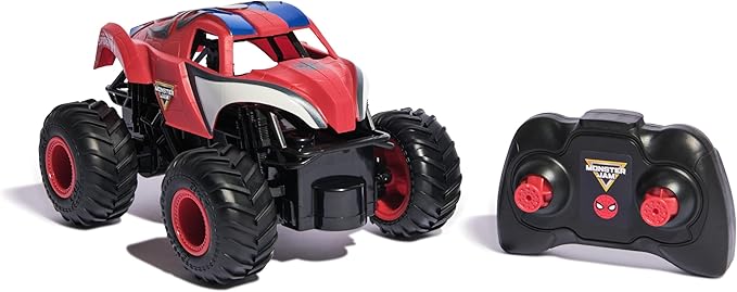 Buy Monster Jam Marvel Spiderman Remote Control Monster Truck | Yallatoys.com