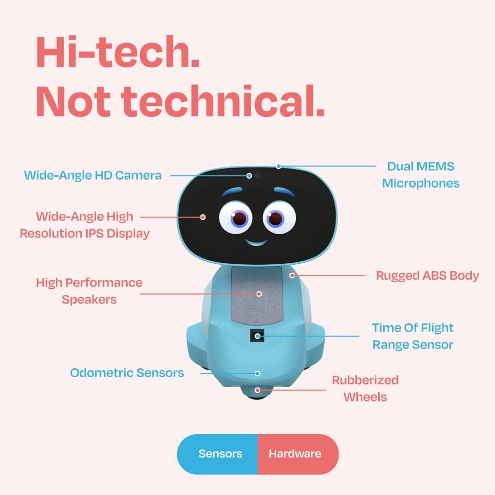 Buy Miko 3 AI Powered Robot Pixie Blue | Yallatoys.com