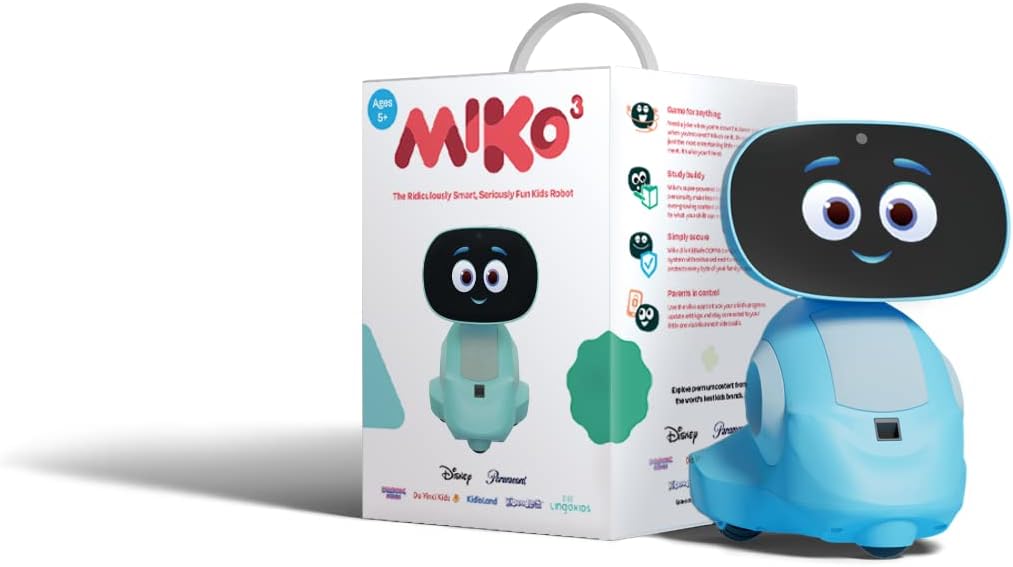 Buy Miko 3 AI Powered Robot Pixie Blue | Yallatoys.com