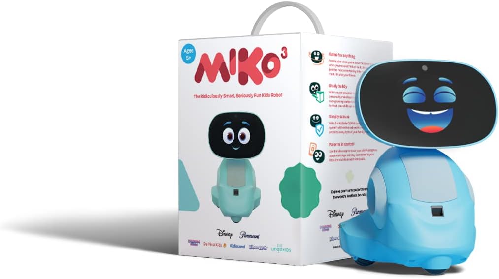 Buy Miko 3 AI Powered Robot Pixie Blue | Yallatoys.com