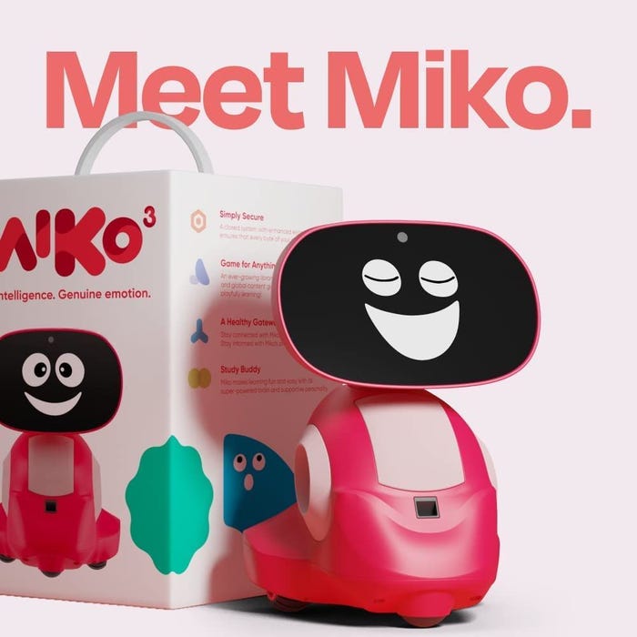 Buy Miko 3 AI Powered Robot Martian Red | Yallatoys.com