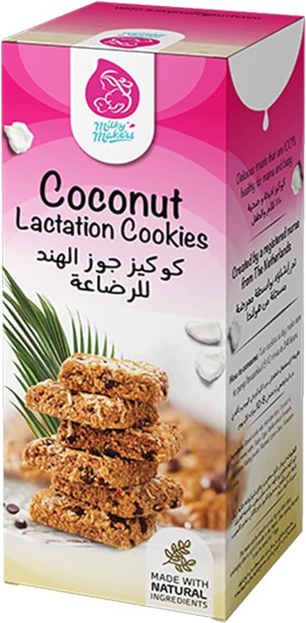 Milky Makers Power Boost Coconut Lactation Cookies Milky Makers Yallatoys