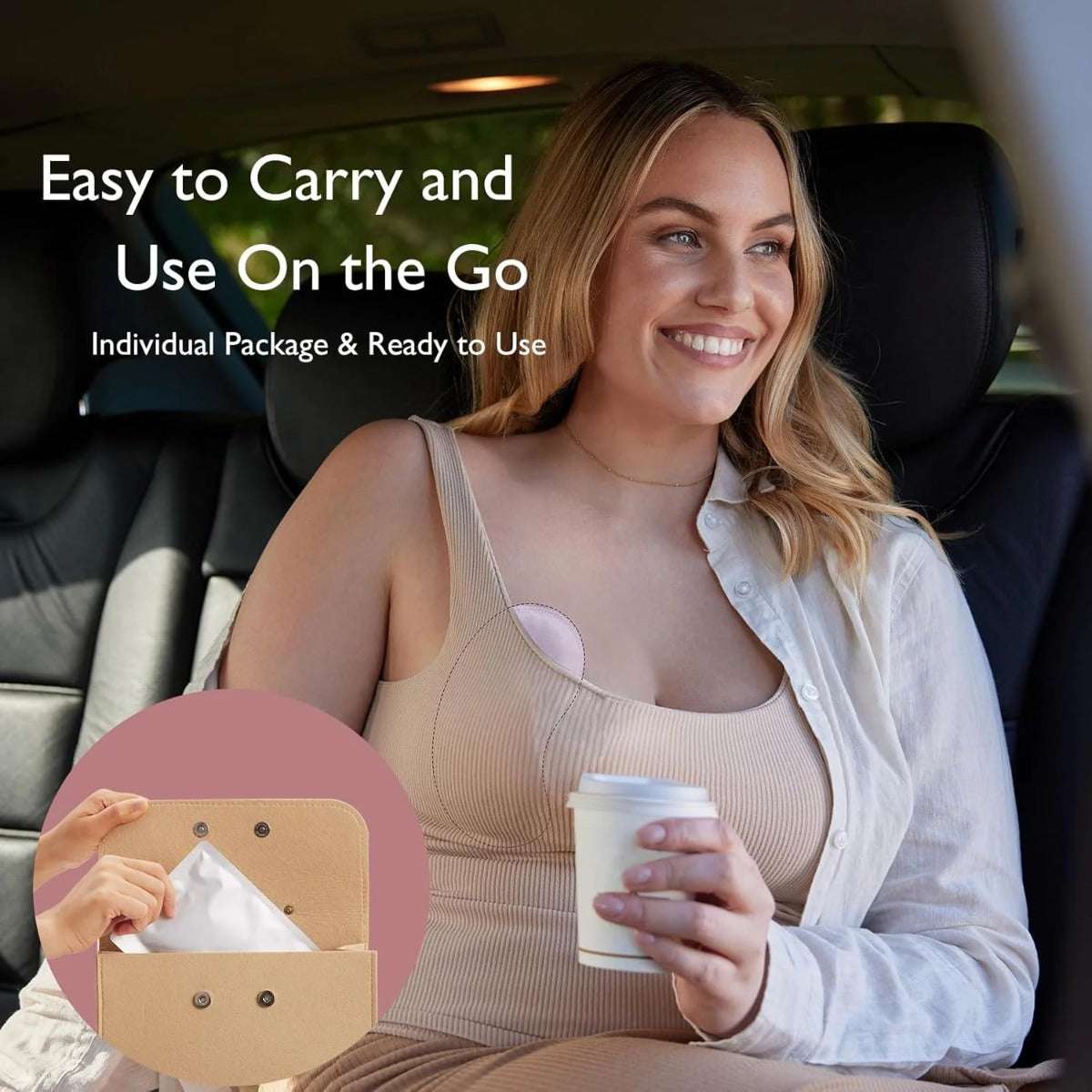 Momcozy Instant Heat Breast Warmers 4 pcs
