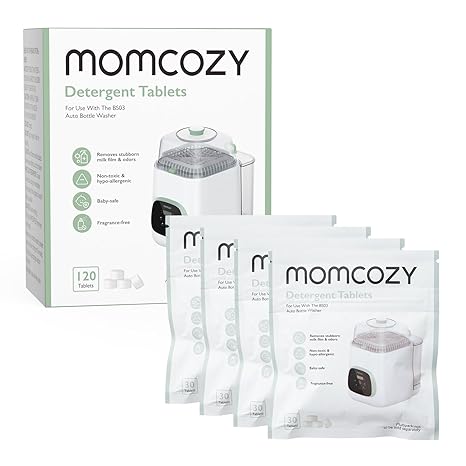 Momcozy Washing Block for Momcozy KleanPal Pro Baby Bottle Washer 120 Tablets Momcozy Yallatoys