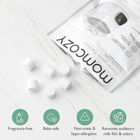 Momcozy Washing Block for Momcozy KleanPal Pro Baby Bottle Washer 120 Tablets Momcozy Yallatoys