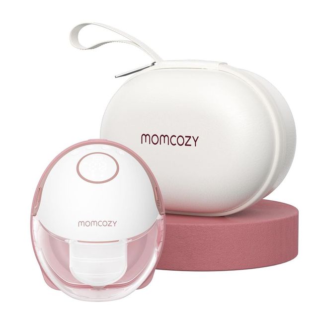 Momcozy Mobile Style M6 Breast Pump Single Maroon Momcozy Yallatoys