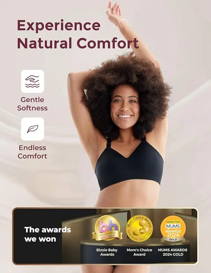 Momcozy Nursing Bra Black Momcozy Yallatoys