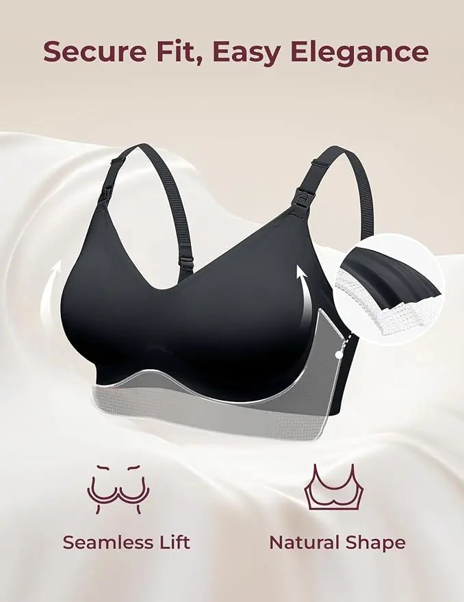Momcozy Nursing Bra Black Momcozy Yallatoys
