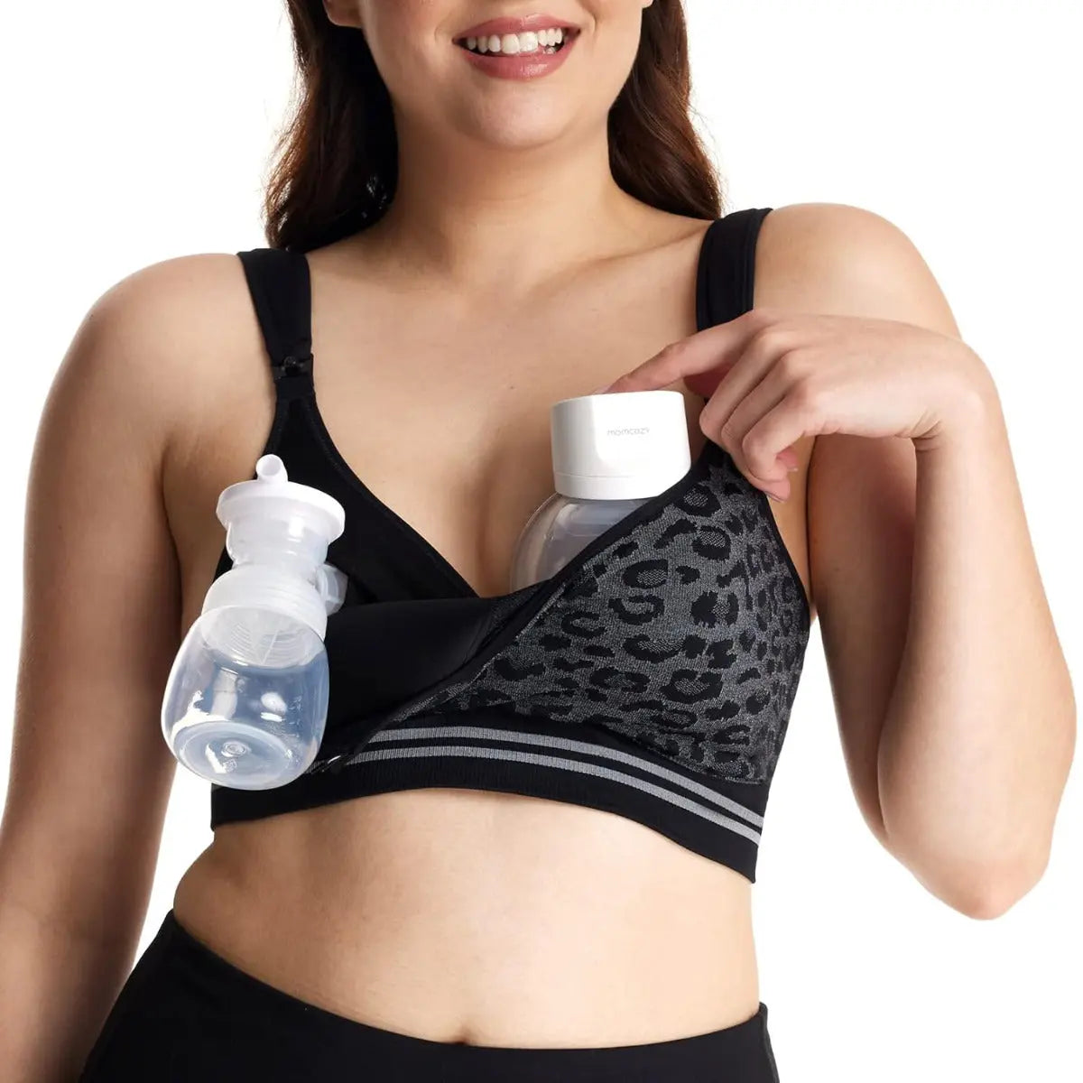 Momcozy 4-in-1 Hands-Free Pumping Bra Momcozy