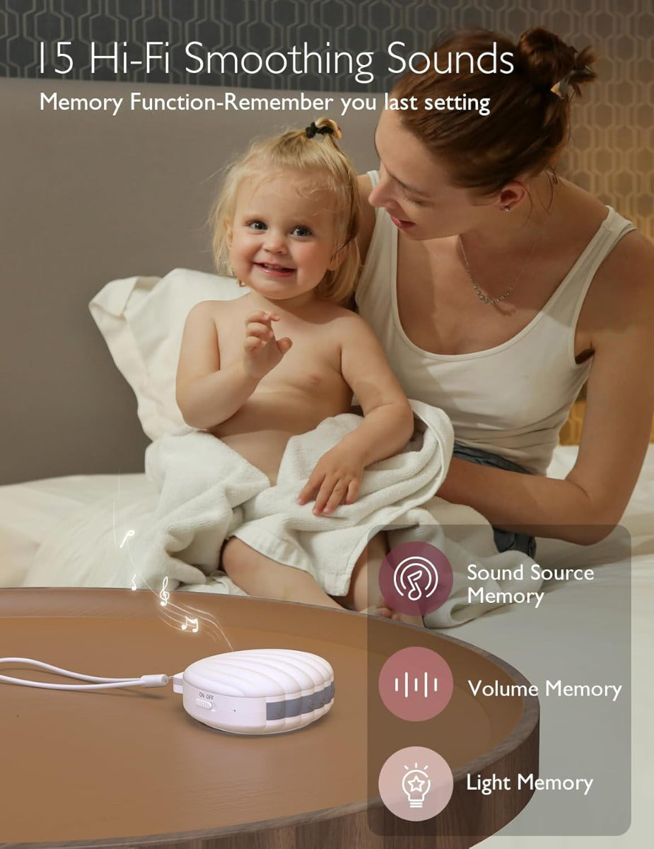 Momcozy Little Shell White Noise Machine Momcozy Yallatoys